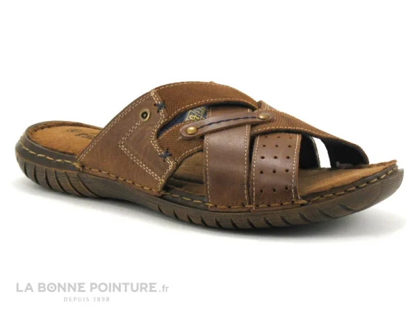 Vente flash ? Point D Orgues 38423 TEMANIAC – Marron – Mule Homme ? 1