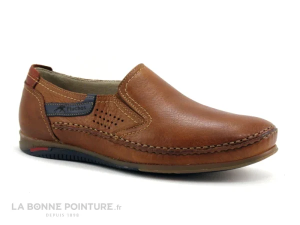 Vente flash ? Fluchos 8565 Tornado Lago Terracota – Mocassin Homme ? 1