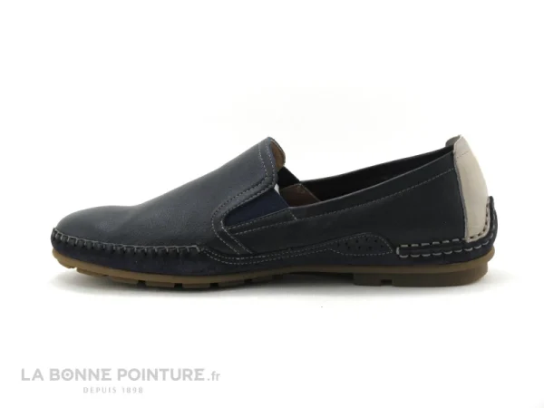 Meilleure vente ✔️ Homme Fluchos F1174 Dorian Marino – Mocassin Souple Bleu Marine ? 4