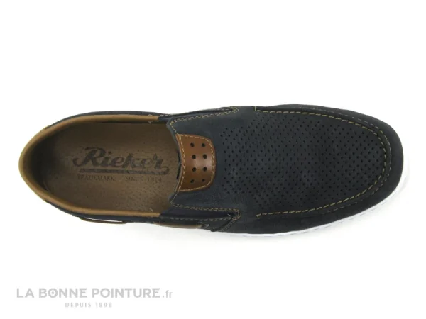 Meilleure vente ? Rieker 18266-14 – Bleu Marine – Mocassin Bateau Homme ? 7