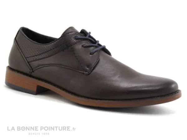 Tout neuf ? Homme Point D Orgues 16033-S8 Marron Fonce – Derby Habille ? 1