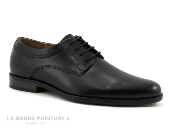 Meilleure vente ✨ Point D Orgues FULF Noir – Chaussure Habillee Homme Cuir Noir ✨ 1