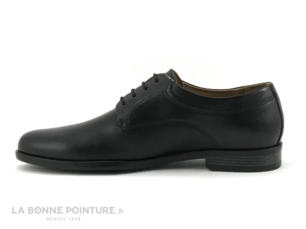 Meilleure vente ✨ Point D Orgues FULF Noir – Chaussure Habillee Homme Cuir Noir ✨ 4