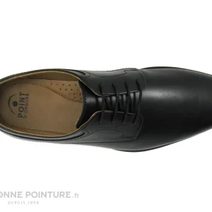 Meilleure vente ✨ Point D Orgues FULF Noir – Chaussure Habillee Homme Cuir Noir ✨ 19