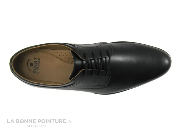 Meilleure vente ✨ Point D Orgues FULF Noir – Chaussure Habillee Homme Cuir Noir ✨ 7