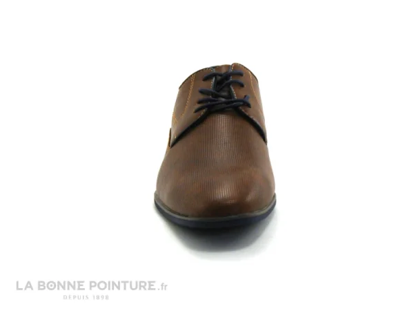 Top 10 ? Homme Point D Orgues 15132-E1 Marron Cognac – Chaussure Derby ? 3