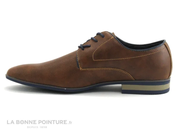 Top 10 ? Homme Point D Orgues 15132-E1 Marron Cognac – Chaussure Derby ? 4