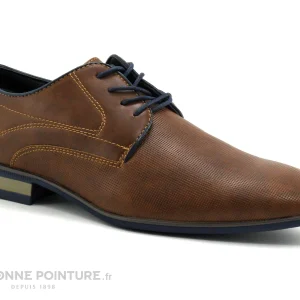 Top 10 ? Homme Point D Orgues 15132-E1 Marron Cognac – Chaussure Derby ? 17