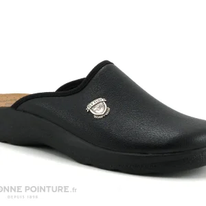 Meilleure affaire ? Fly Flot FITRECE Noir – Pantoufle Mule Homme Avec Semelle Cuir ? 16