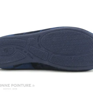 Meilleur prix ? Koyuk Dinamic 215851 Marine – Carreaux – Pantoufle Mule Homme ? 9