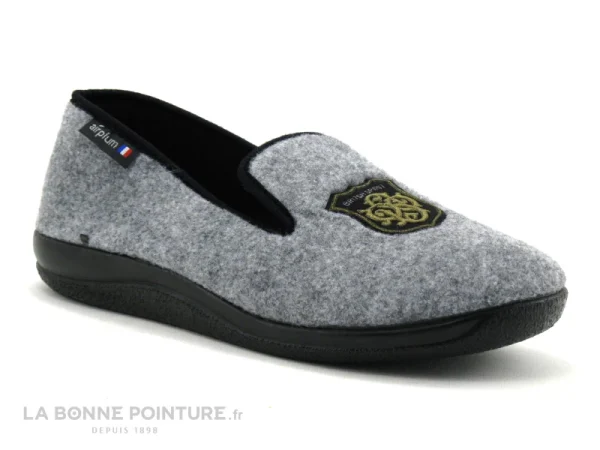 Bon marché ? Airplum WOLF Gris – Chausson Souple Homme ? 1