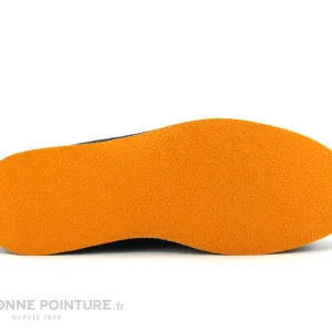 Meilleur prix ? Semelflex SUPER RUBEN Marine – Orange – Charentaise Homme ✔️ 21