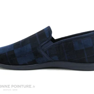 Vente flash ❤️ Koyuk Dinamic 530791 Marine – Chausson Velours Homme ? 9