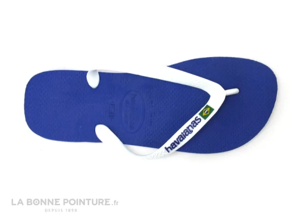 Budget ? Havaianas BRASIL LOGO Azul Naval – Tong Homme ? 3