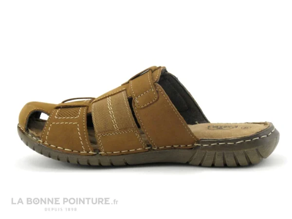 Vente flash ✔️ Point D Orgues TEJFUK Tan – Sabot Homme Marron Camel ✔️ 4