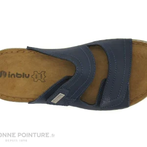 Sortie ? Inblu DT31RY01 Bleu Marine – Brides Velcro – Mule Homme ? 10