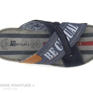 Bon marché ? Moran’s Morans TABRIL Marine – Bleu Jean – Mules Homme ✨ 10