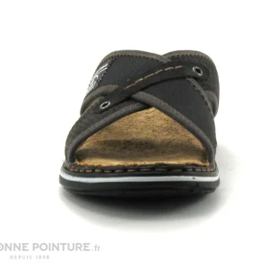 Coupon ? Point D Orgues REMINDER 09 Black Marron – Mule Homme ? 11