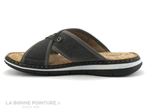 Coupon ? Point D Orgues REMINDER 09 Black Marron – Mule Homme ? 4