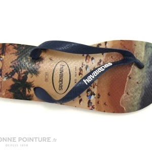 Meilleur prix ? Havaianas HYPE Rose Gold – Tong Homme – Plage Palmiers ? 7