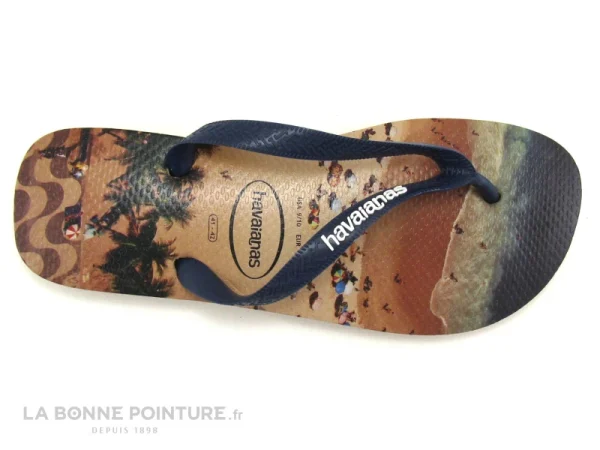 Meilleur prix ? Havaianas HYPE Rose Gold – Tong Homme – Plage Palmiers ? 3