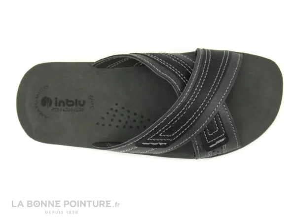 Coupon ✨ Inblu FNA54F01 Anthracite – Mule Homme ? 4