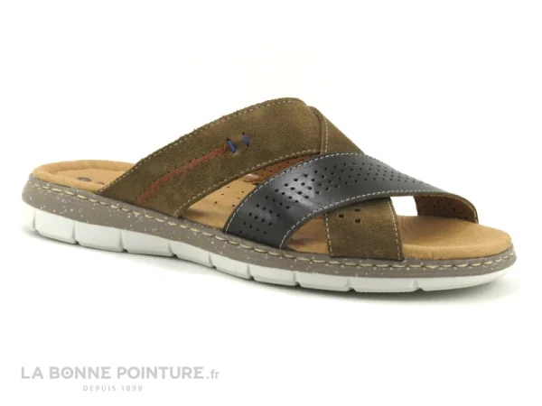 Nouveau ? Orland 202238 Marron – Mule Cuir Homme ? 1