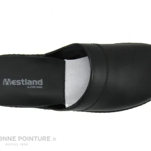 Acheter ? Westland Adrien 48001 100 – Sabot Noir Homme A Talon ? 19