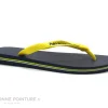 Sortie ✔️ Havaianas BRASIL LOGO Navy Blue Citrus Yellow – Tong Homme ✨ 11