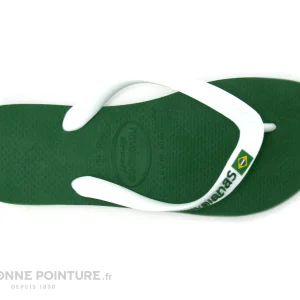 Offres ❤️ Havaianas BRASIL LOGO Vert Amazonia – Tong Homme ? 7